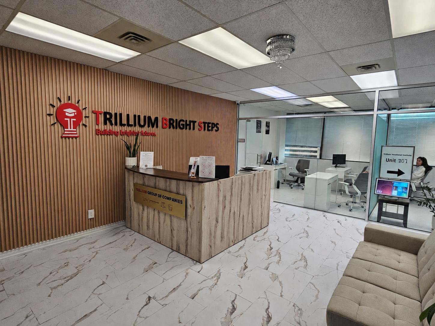 Learning space at Trillium Vocational Institute